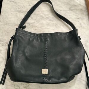 Kooba Limon Forest Green Leather Hobo Bag